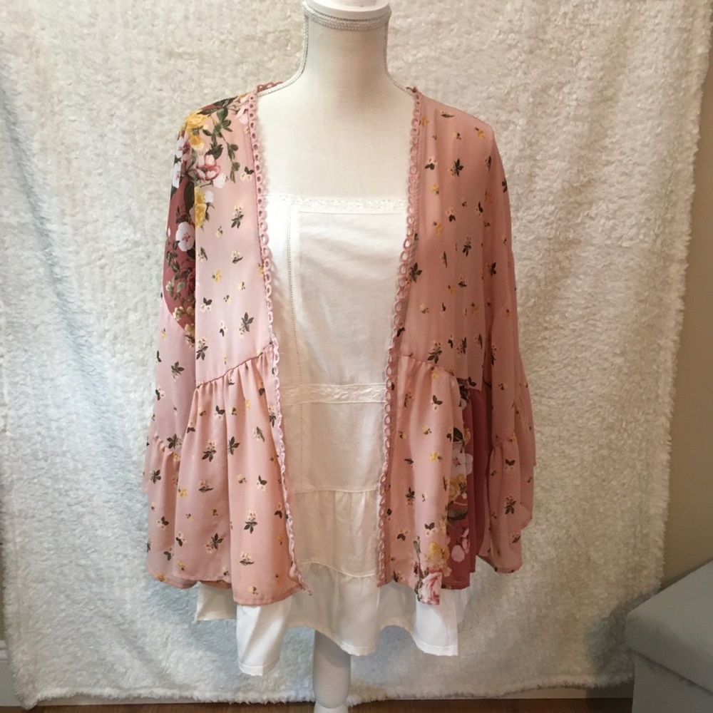 Floral kimono